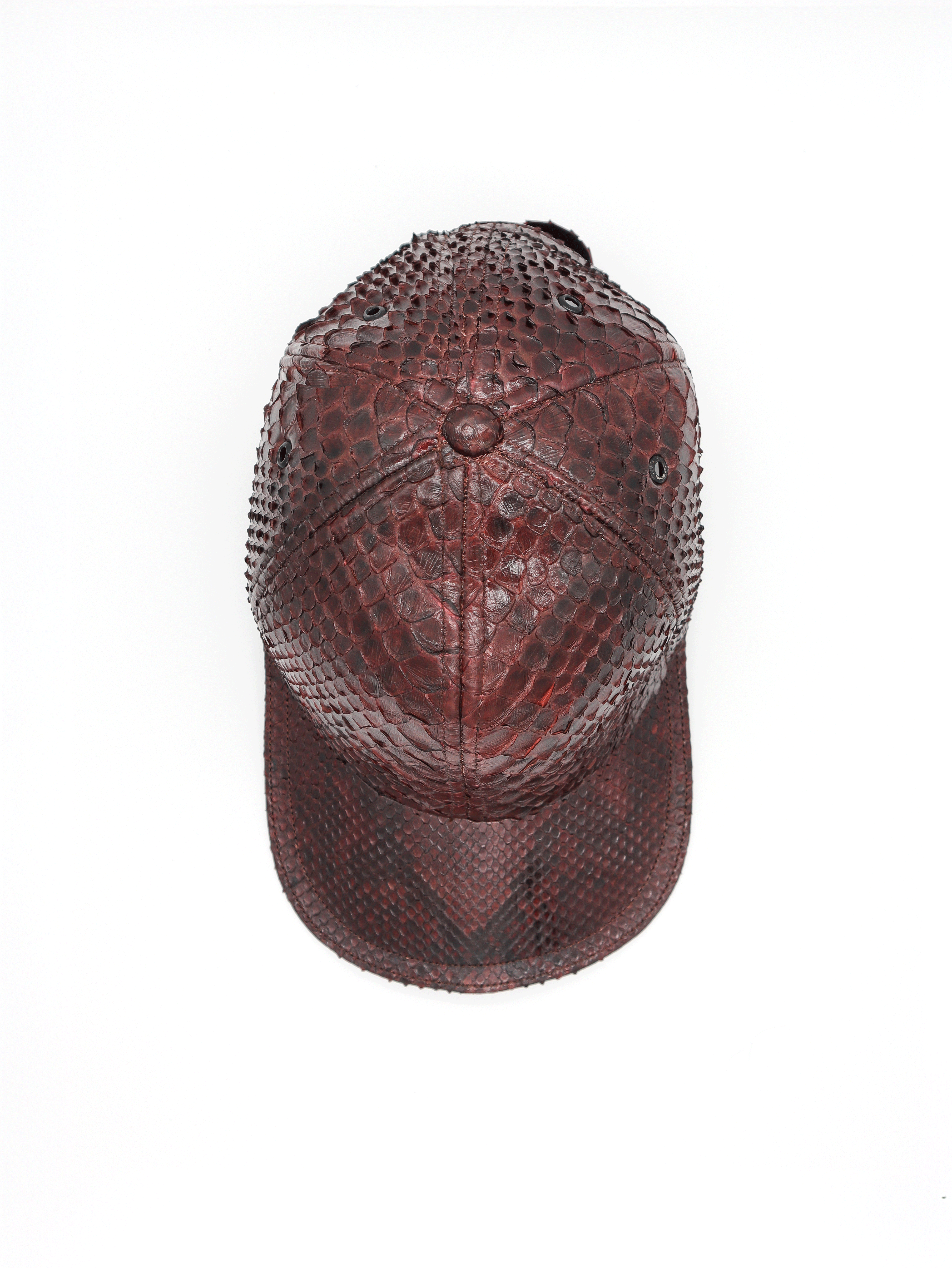 Gorra exótica de python - Vino