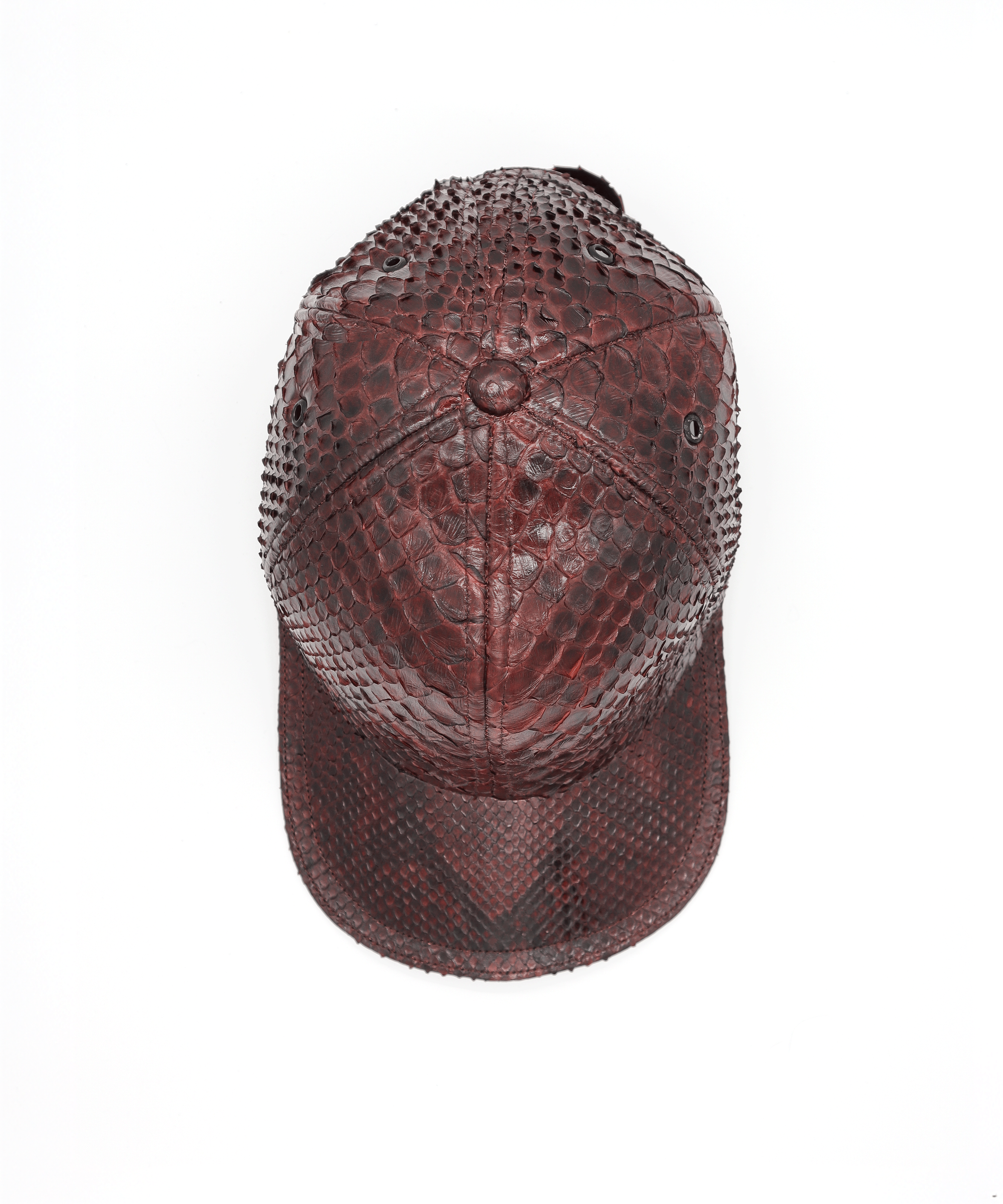 Gorra exótica de python - Vino