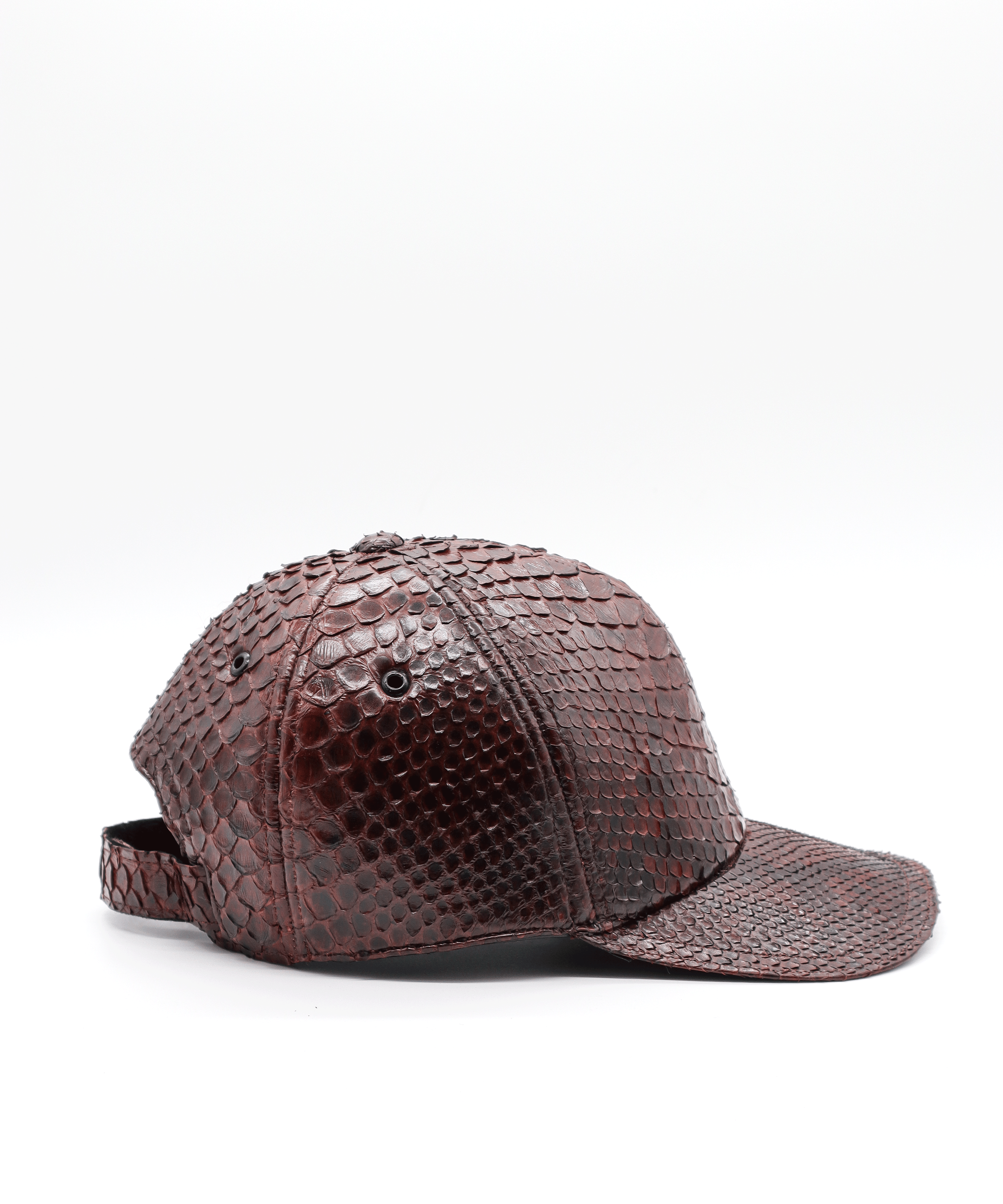 Gorra exótica de python - Vino