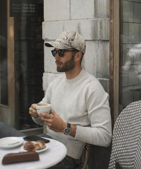 Gorra exótica de Python - Natural